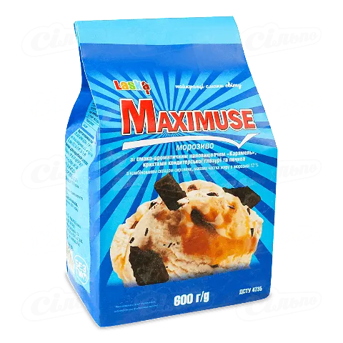 Морозиво Laska Maximuse 600г