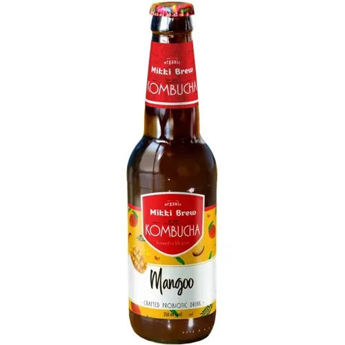 Напій Kombucha Mikki Brew Манго 0,35л