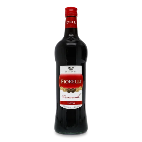 Вермут Вищого Ґатунку Rosso Fiorelli, 1л, 14.8%