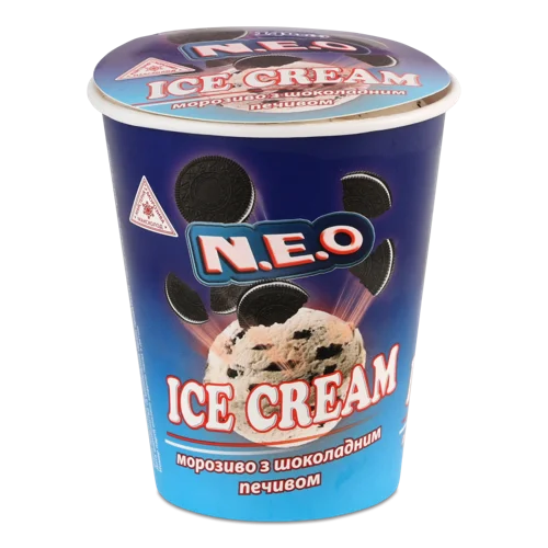 Морозиво 12% З Шоколадним Печивом, В/Ґ, 140г