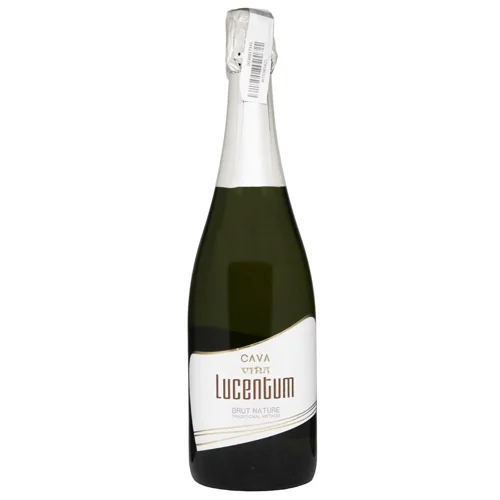 Вино ігристе Lucentum Cava Brut Nature біле брют 12,5% 0,75л