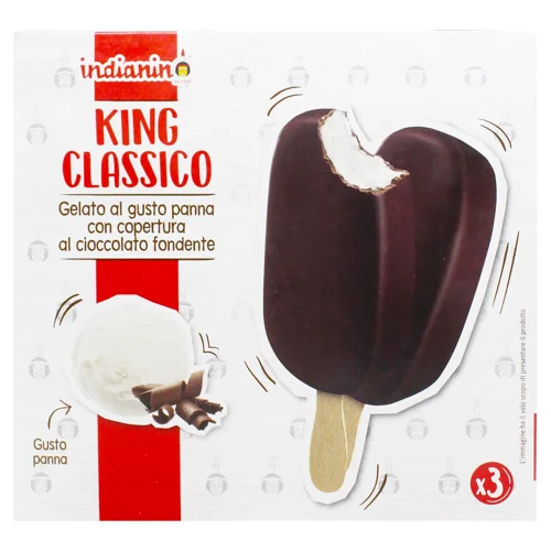 Морозиво Gelato d'Italia Indian у темному шоколаді 3штх80г