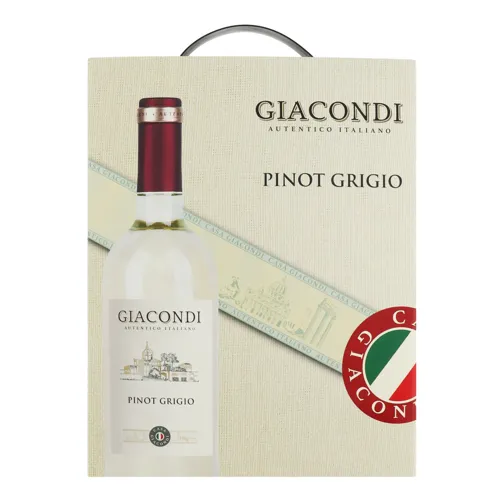 Вино Giacondi Pinot Grigio біле напівсухе 12% 3л