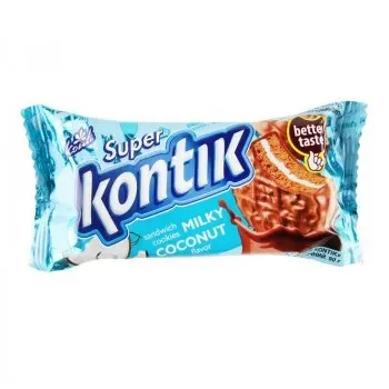 Печиво Konti Супер-Контік зі смаком кокоса 90г