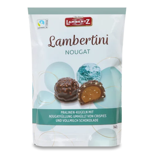 Праліне Фундук-Нуга Lambertz Ламбертіні, в/ґ, 200г