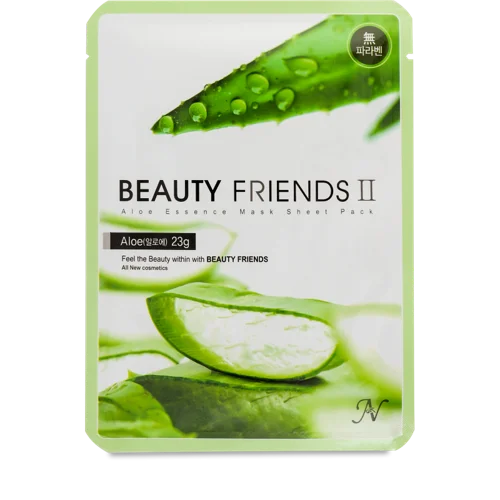 Маска Для Обличчя Тканинна Aloe Beauty Friends, 1шт