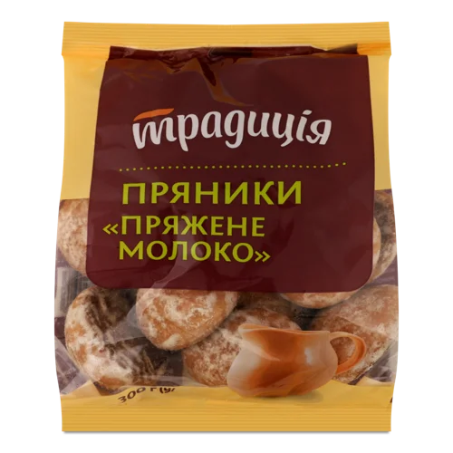 Пряники З Пряженим Молоком, 300г, Традиція