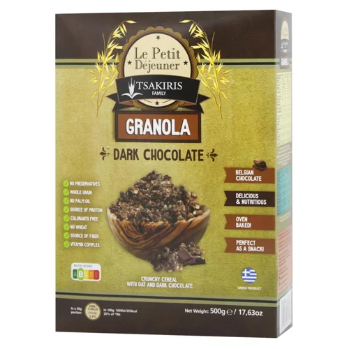 Гранола Le Petit Dejeuner з чорним шоколадом 500г