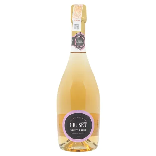 Вино ігристе Cruset рожеве брют 11,5% 0,75л