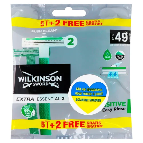 Станок Wilkinson Sword Extra Essential 5+2шт