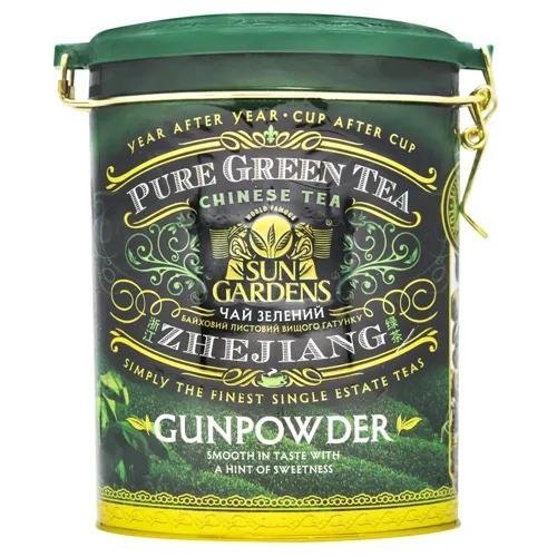 Чай Sun Gardens Gunpowder зелений 100г