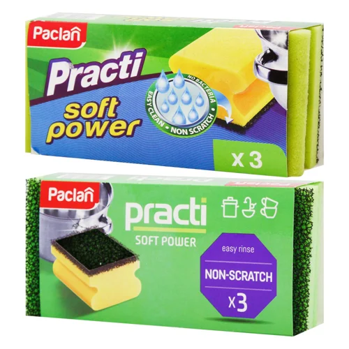 Губки кухонні Paclan 3шт