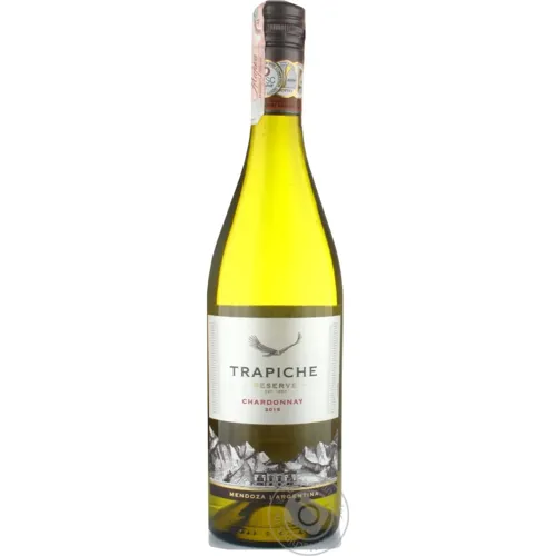 Вино Trapiche Chardonnay біле сухе 13.5% 0,75л