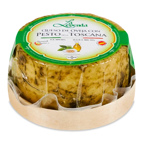 Сир Овечий 55% З Тосканським Песто La Leyenda, к/у, 390г