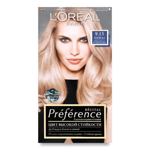 Фарба Для Волосся Recital L'Oreal 9.13, В/ґ, 60 мл