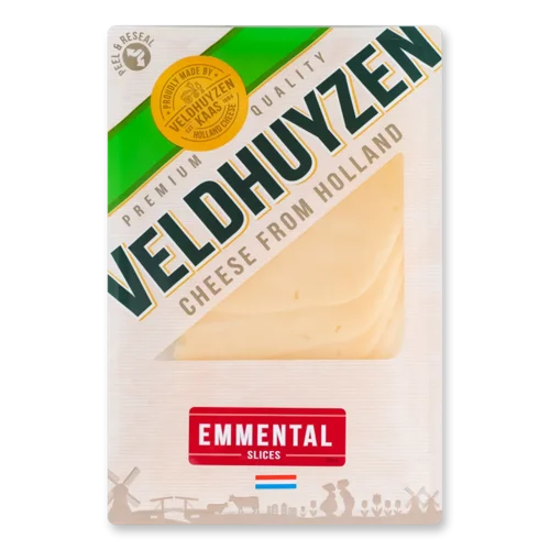 Сир Veldhuyzen Kaas «Ементаль» 45%, слайси
