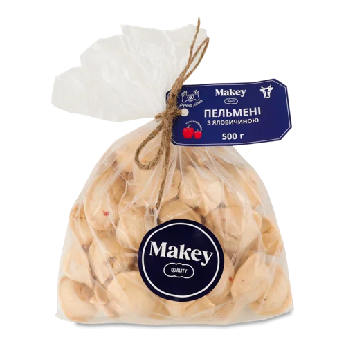 Пельмені Яловичині В/ґ, 500г