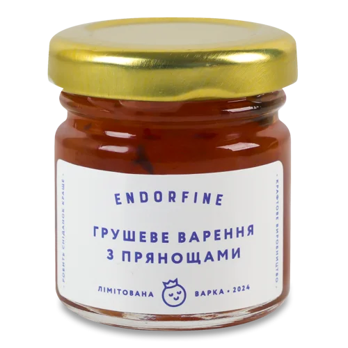 Варення Грушеве З Прянощами Endorfine, Скляна Банка, 44г