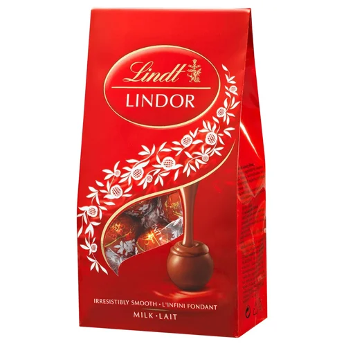 Цукерки Lindt Lindor молочні 137г