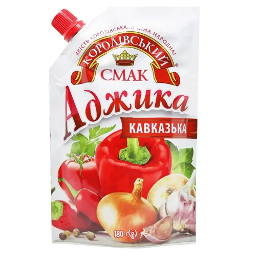 Аджика Королівський Смак Кавказька 180г