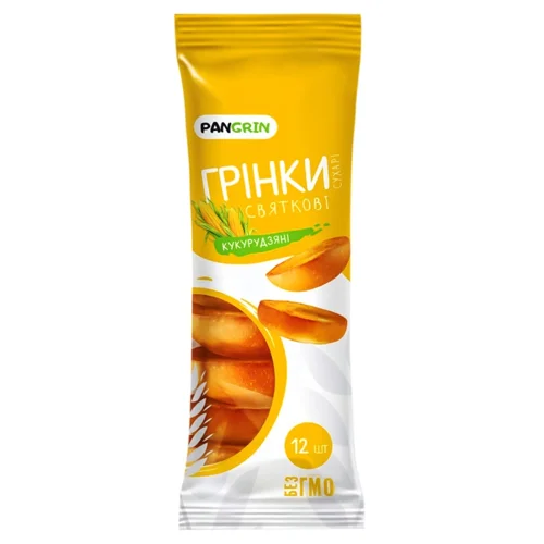 Грінки Pan Grin кукурудзяні 100г