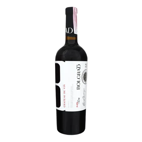 Вино 0.75л 9-13% червоне напівсолодке Шато Де Вин Bolgrad пл