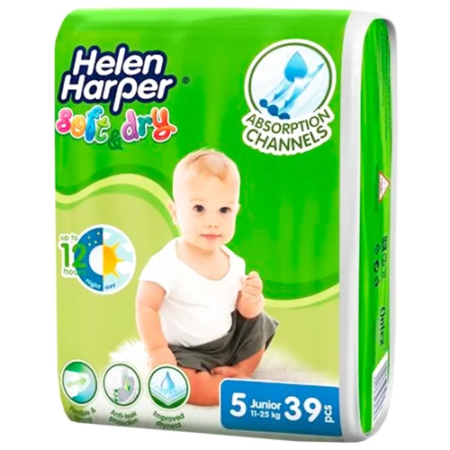 Підгузники Helen Harper Soft&Dry Junior 5 11-16кг 39шт