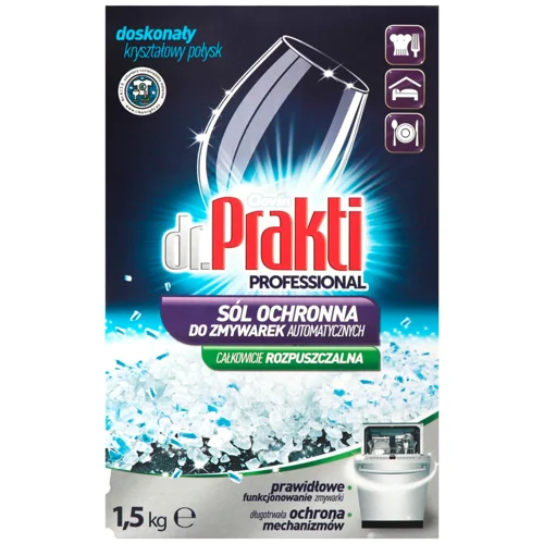 Сіль для посудомийних машин Dr.Prakti 1,5кг