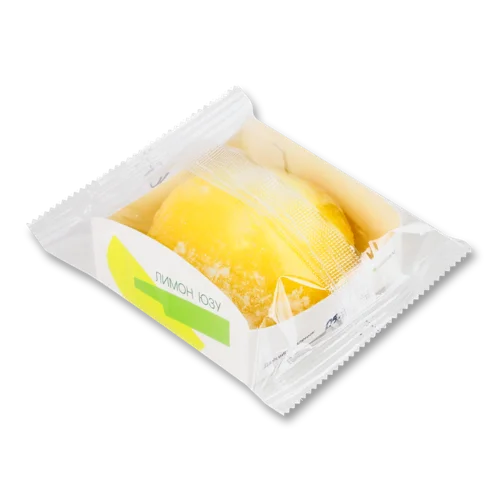 Мочі Лимон-Юзу, Вищого Ґатунку, Картонна Упаковка, 40г