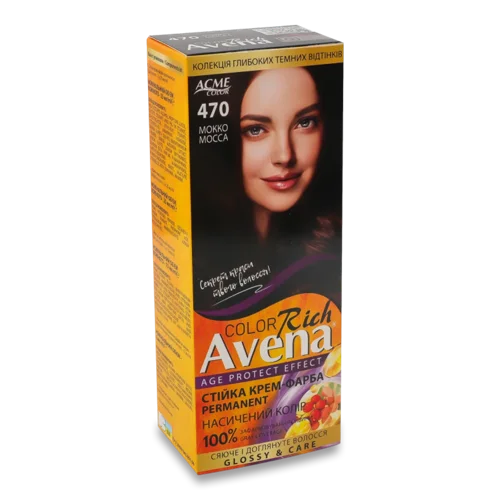 Крем-фарба Avena Rich Color 470 Мокко