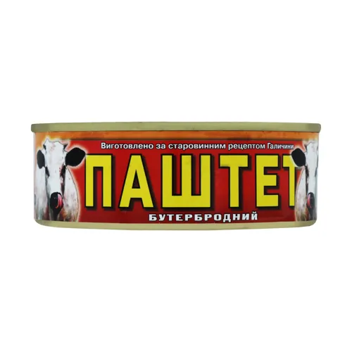Паштет Бутербродний Галицький смак з/б 250г