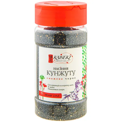 Насіння кунжуту Kaiseki смажене чорне 95г