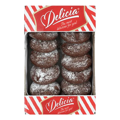 Печиво здобне Брауні Delicia к/у 0.4кг