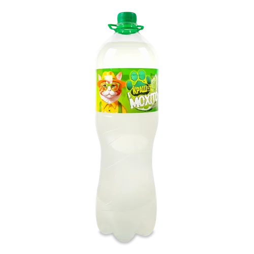 Безалкогольний Напій Сильногазований Безкалорійний Мохіто Краш в/ґ, п/пл 2л