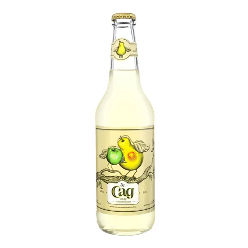 Сидр 0.45л 4.9% грушевий напівсолодкий шипучий Де Сад пл