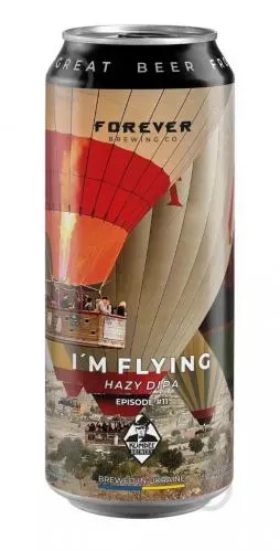 Пиво Kumdel Brewery Forever I'm Flying світле нефільтроване 7%, 0,5л