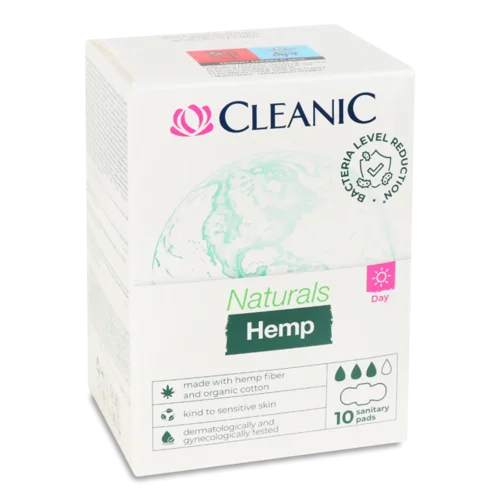 Прокладки Cleanic Naturals Organic Cotton Hemp Day