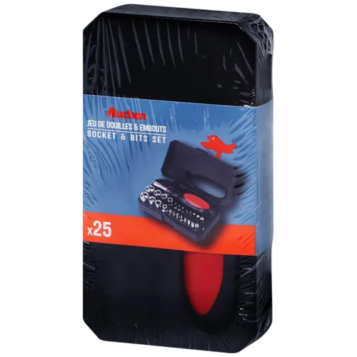 Викрутка Auchan з насадками 25в1