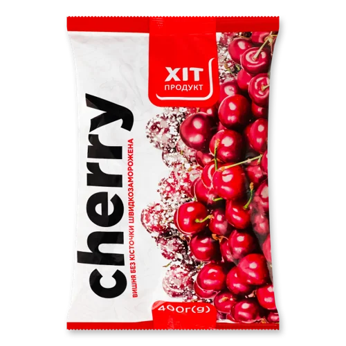 Вишня Швидкозаморожена Без Кісточки, в/ґ, 400г