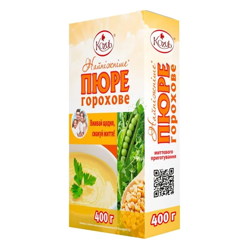 Пюре Козуб горохове 400г