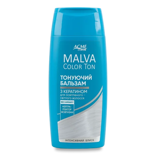 Бальзам Тонуючий Для Волосся Нейтралізатор Жовтизни Color Ton Malva, 180мл