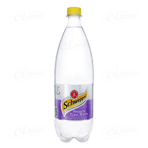 Напій Schweppes Premium Tonic Water сильногазований, 1л