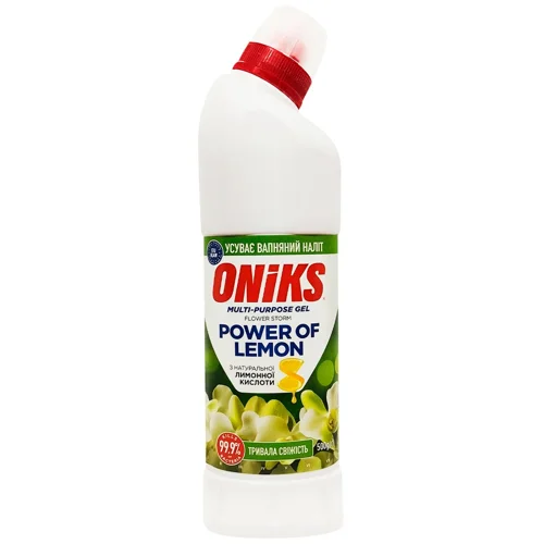 Засіб чистячий Oniks Flower Storm для унітазу 500мл