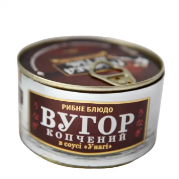 Угорь копчений в соусі Унаги Рибацкая Артель 230г
