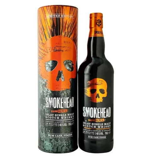 Віскі Smokehead Rum Rebel Box 46% 0,7л
