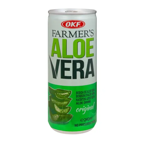 Напій безалкогольний Original Aloe Vera Farmer's OKF з/б 240мл