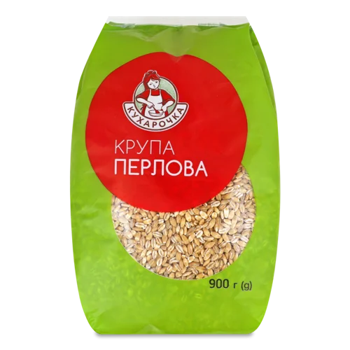 Крупа Перлова Вищого Ґатунку, 900Г, Кухарочка