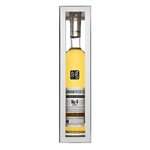 Віскі 0.7л 42% зерновий Girvan картонна упаковка