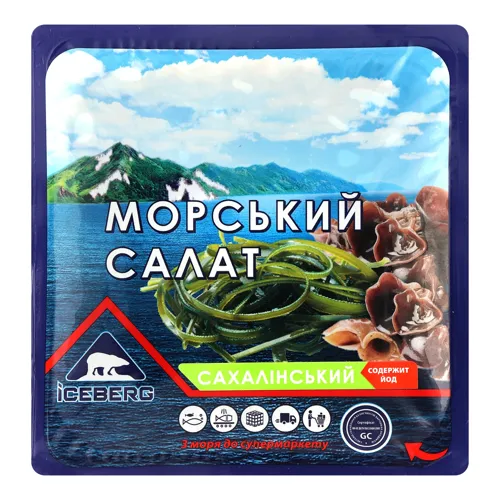 Салат морський Сахалінський Iceberg лоток 150г