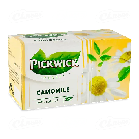 Чай трав'яний Pickwick Ромашка в пакетиках 1,5г х 20шт